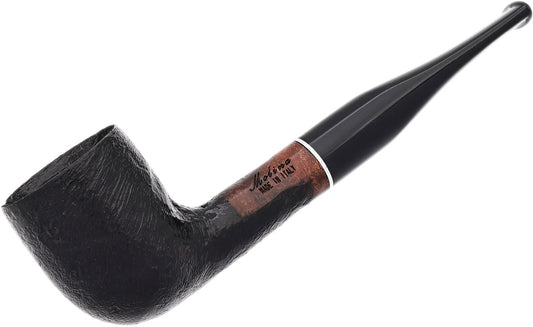 Molina Starter Kit Sandblasted Black Billiard (9mm) pipe