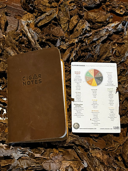 Cigar Notes Booklet