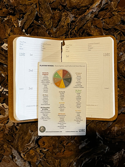 Cigar Notes Booklet