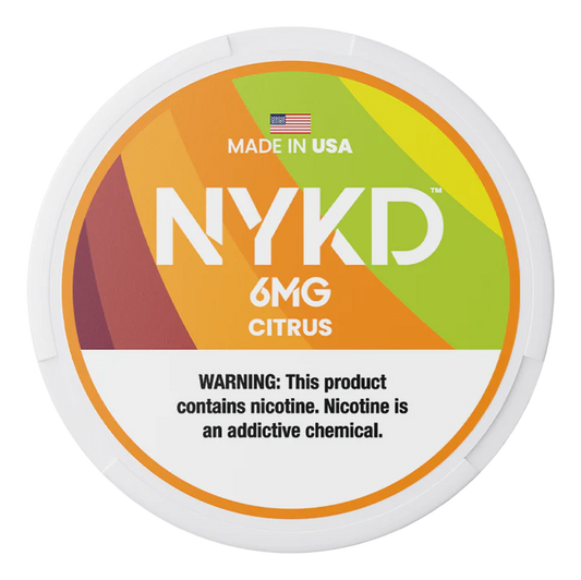 NYKD - Citrus 6 mg - Nicotine Pouches