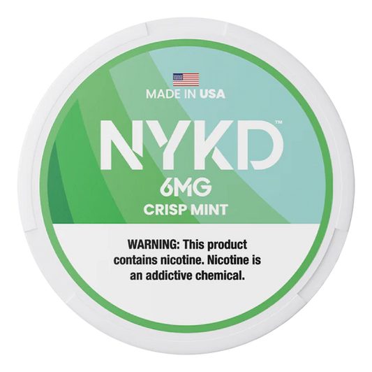 NYKD - Crisp  Mint 6 mg - Nicotine Pouches