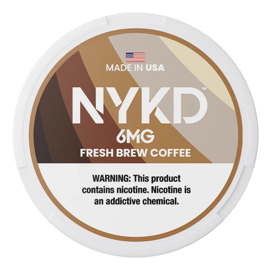 NYKD - Fresh Brew Coffee 6 mg - Nicotine Pouches