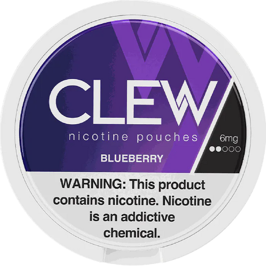 Clew - Blueberry 6 mg - Nicotine Pouches