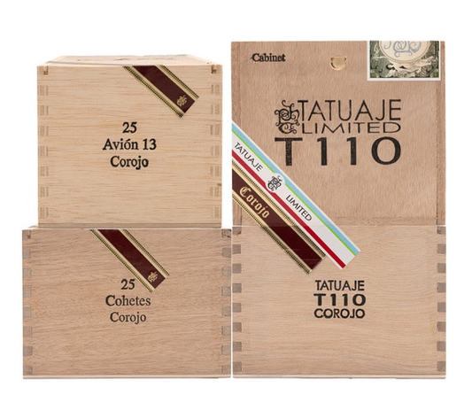 Tatuaje 2025 Limited Corojo Releases (T110, Cohetes, Avion 13)