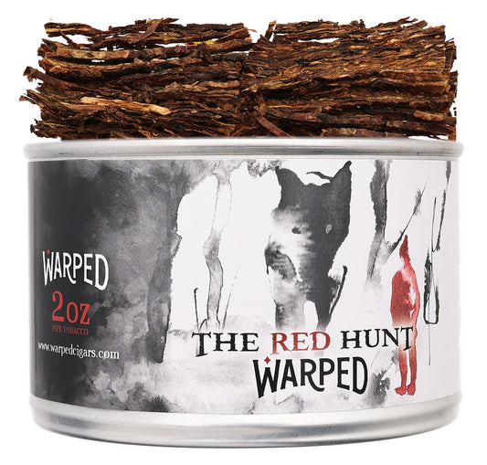 Warped The Red Hunt pipe tobacco 2 oz